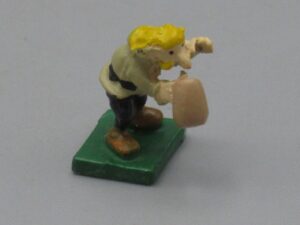 Un buveur de cervoise au banquet - Le Village d'Astérix