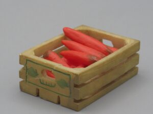 Caisse de carottes - Maison de poupée