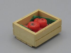 Caisse de tomates - Maison de poupée
