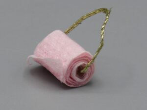 Rouleau de papier toilette - Maison de poupée