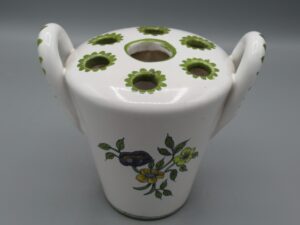 Vase pique fleurs en céramique - Moustiers France