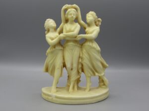 Statuette des 3 Grâces 14 cm en résine