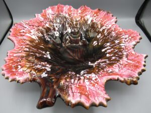 Vide poche feuille de vigne façon Valauris