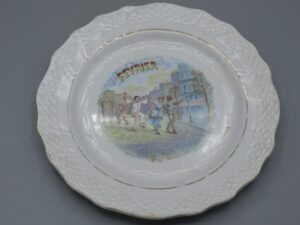 Assiette décorative Février - Nord France