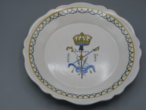 Assiette décorative Union, Soutien, Force