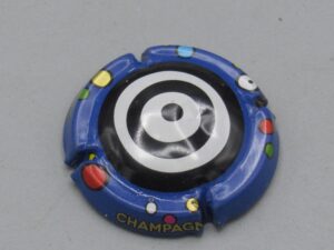 Muselet inconnu - Champagne Art collection nouveau réalisme n°4