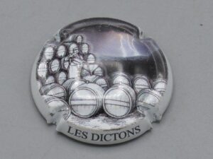 Muselet inconnu - Champagne Les dictons - Tonnerre en Avril