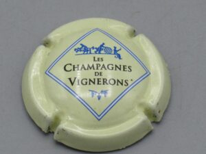 Les champagnes de vignerons - Muselet crème