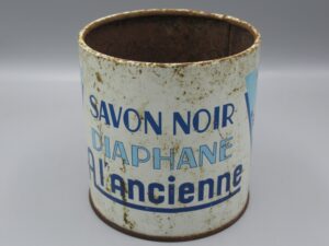 Pot de savon noir Diaphane A l'ancienne