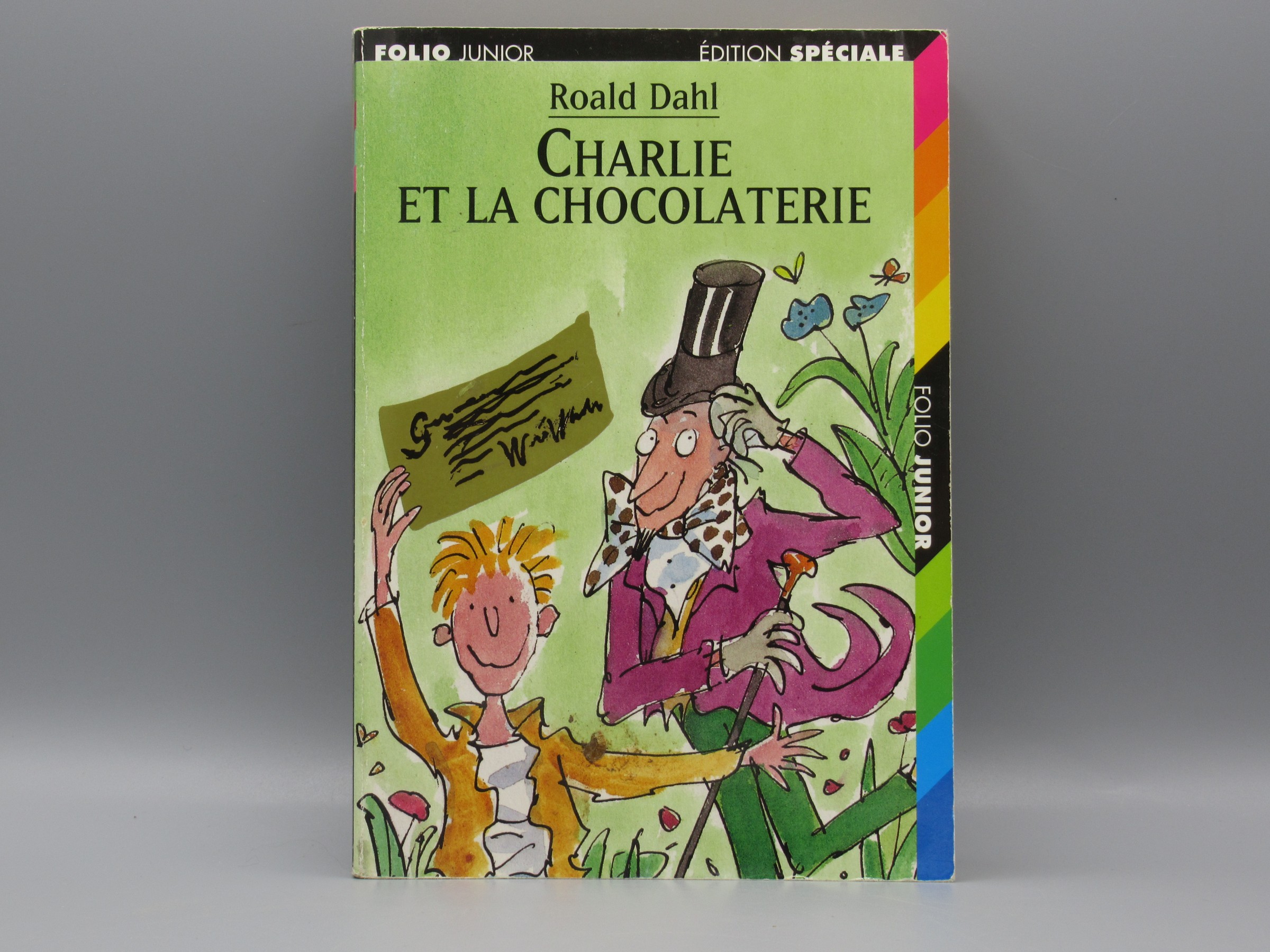 Livre Charlie et la chocolaterie, Roald Dahl