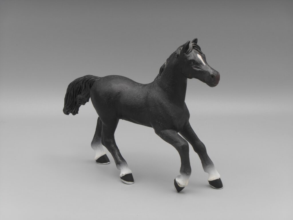 Cheval noir - Papo 2007