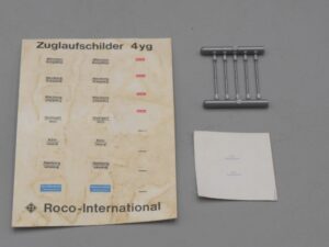 Marquages pour wagon allemand - Roco