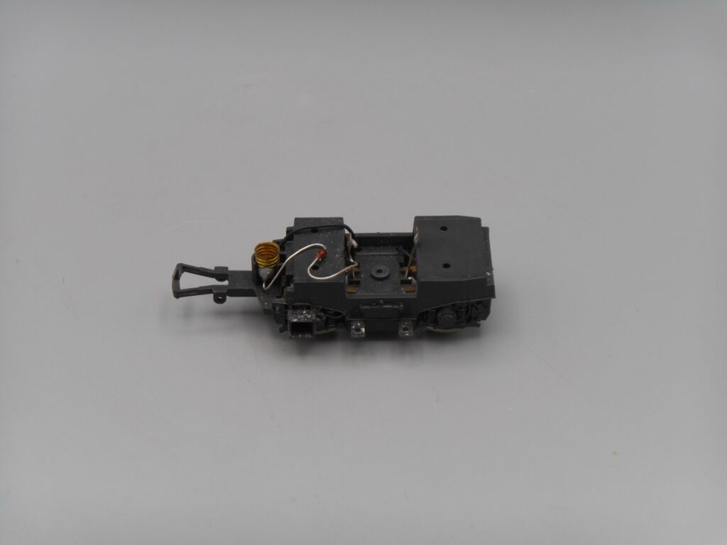 Bogie avec captage de courant et douille E5