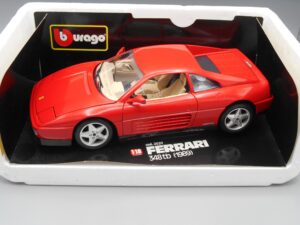 Voiture Ferrari 348tb 1989 rouge - Bburago