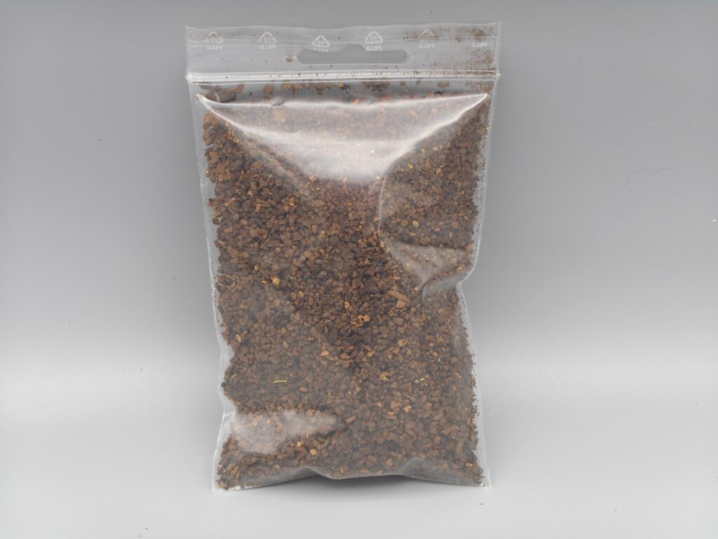 Sachet de flocage marron 10g