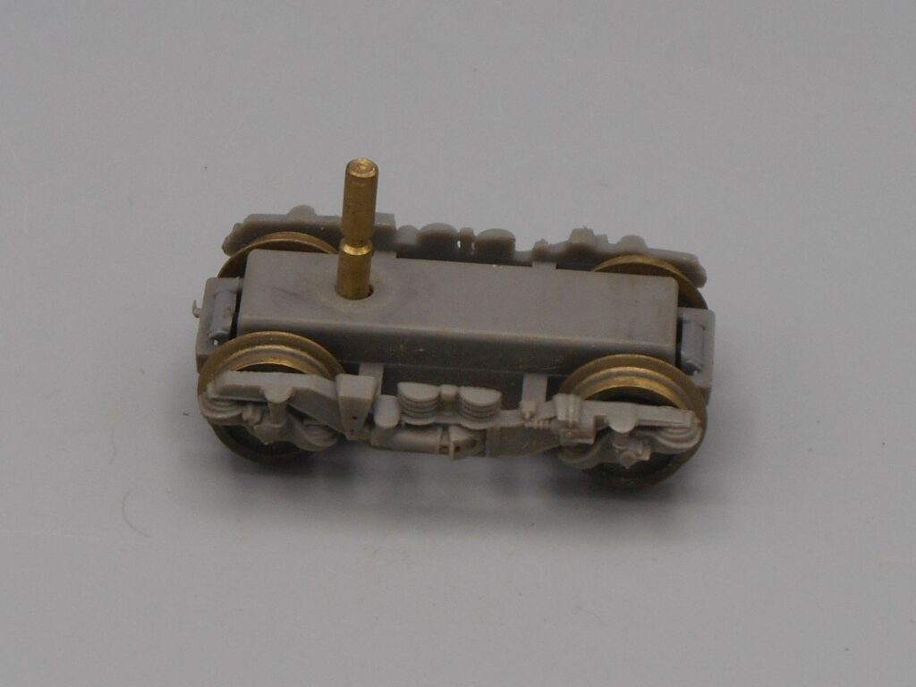Bogie avec captage de courant