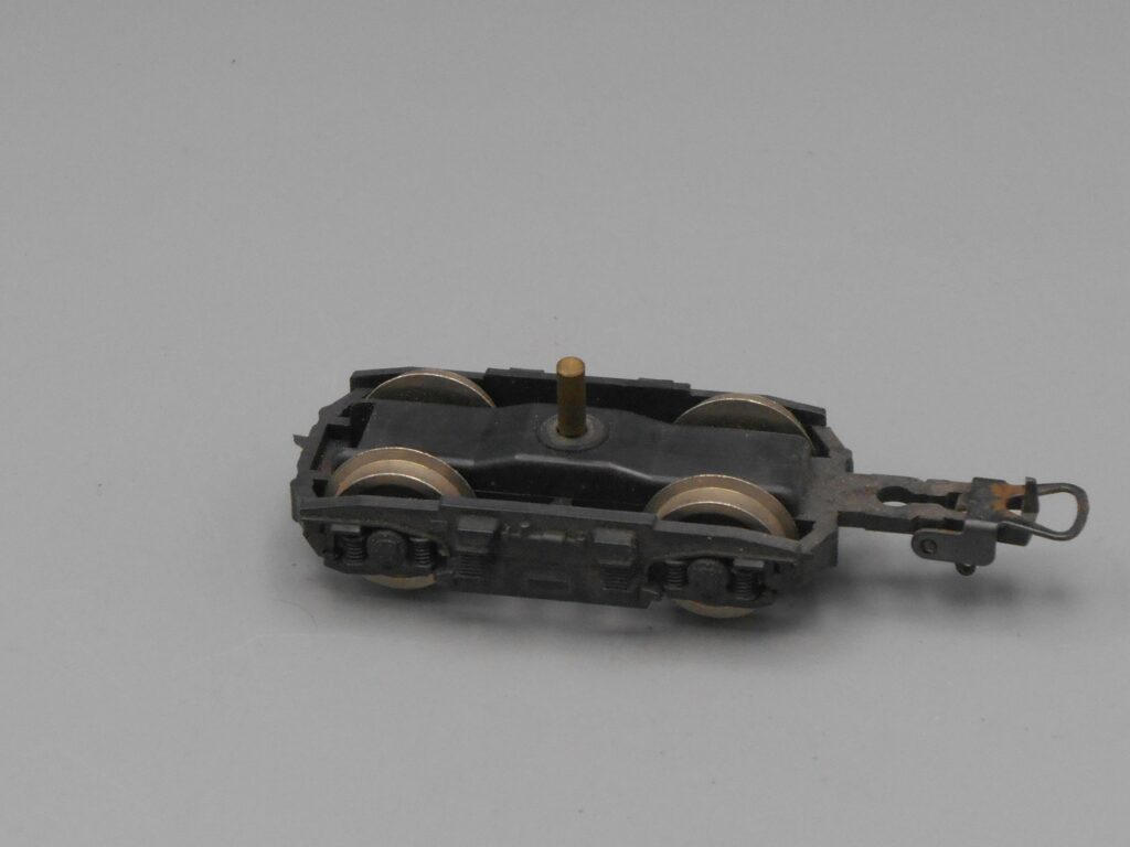 Bogie gris avec captage de courant