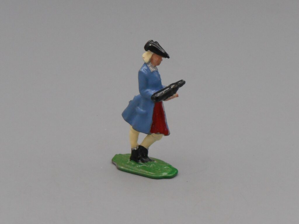 Artilleur servant avec munition à canon - Ancien régime du 18e