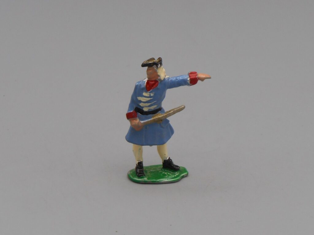 Soldat à pied donnant des ordres - Ancien régime du 18e