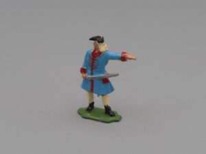 Soldat à pied donnant des ordres - Ancien régime du 18e