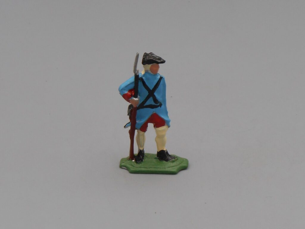 Soldat à pied montant la garde - Ancien régime du 18e