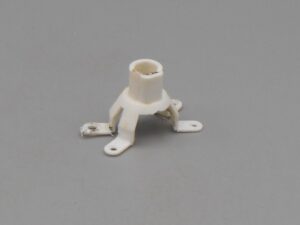 Lampe douille E5 sur socle 4 pieds blanc sans fil