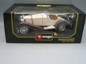 Voiture Mercedes Benz SSKL 1928 beige, marron - Bburago 3009