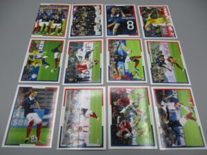 12 cartes Football France FFF - Lot 6 - Panini - Carrefour 2016