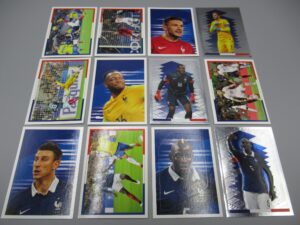 12 cartes Football France FFF - Lot 7 - Panini - Carrefour 2016