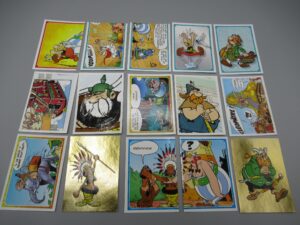 15 cartes Astérix 60 ans d'aventures - Panini - Carrefour
