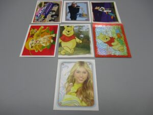7 cartes Disney Un monde Magic - 2011 Panini Carrefour