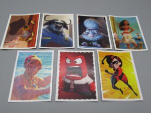 7 cartes Disney - Panini Carrefour