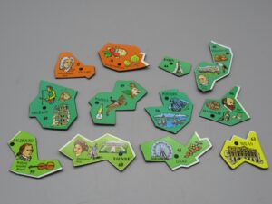 12 magnets Europe 2000 lot 1 - Le Gaulois