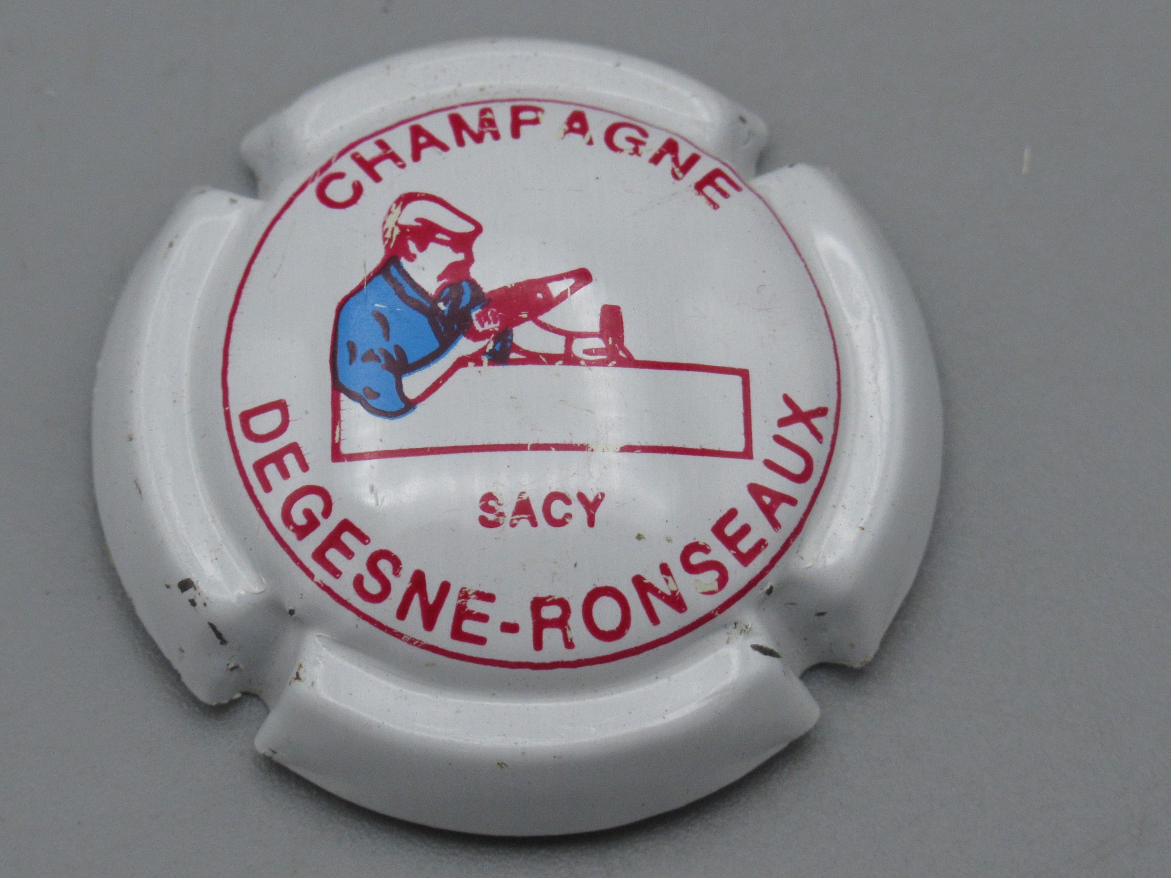 Champagne Degesne-Ronseaux Sacy - Muselet blanc