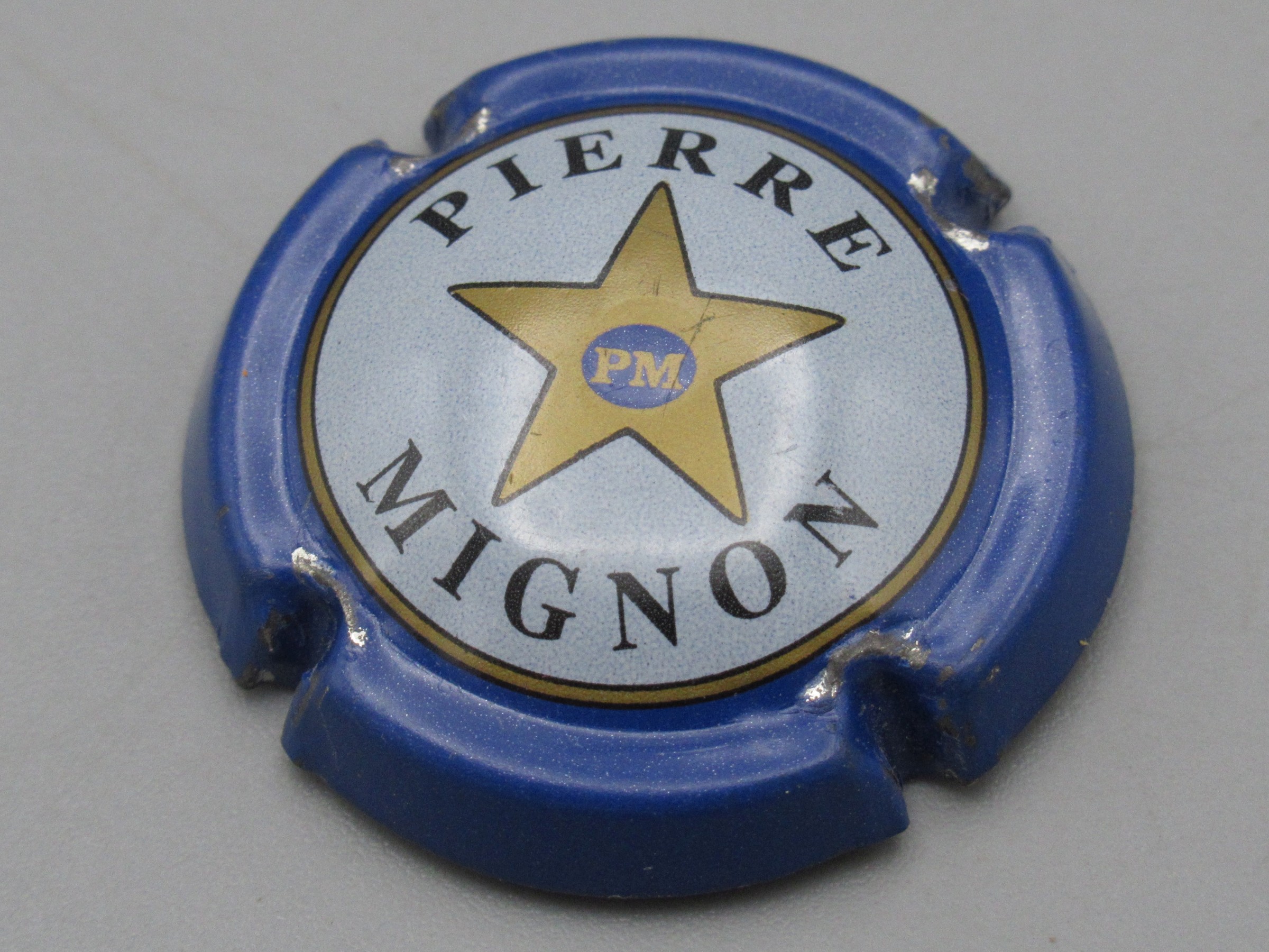 Champagne Pierre Mignon - Muselet bleu