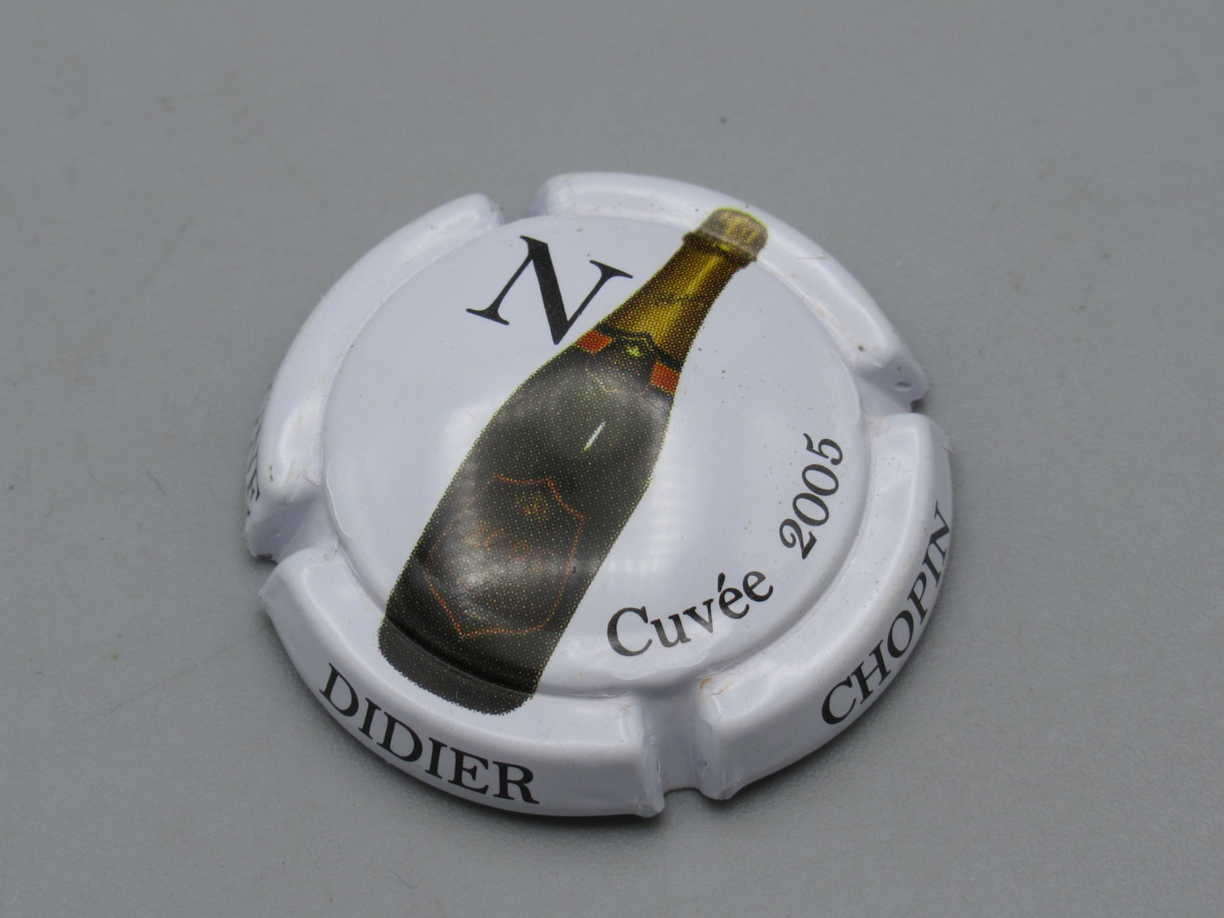 Champagne Didier Chopin Champlat - N Cuvée 2005 - Muselet blanc
