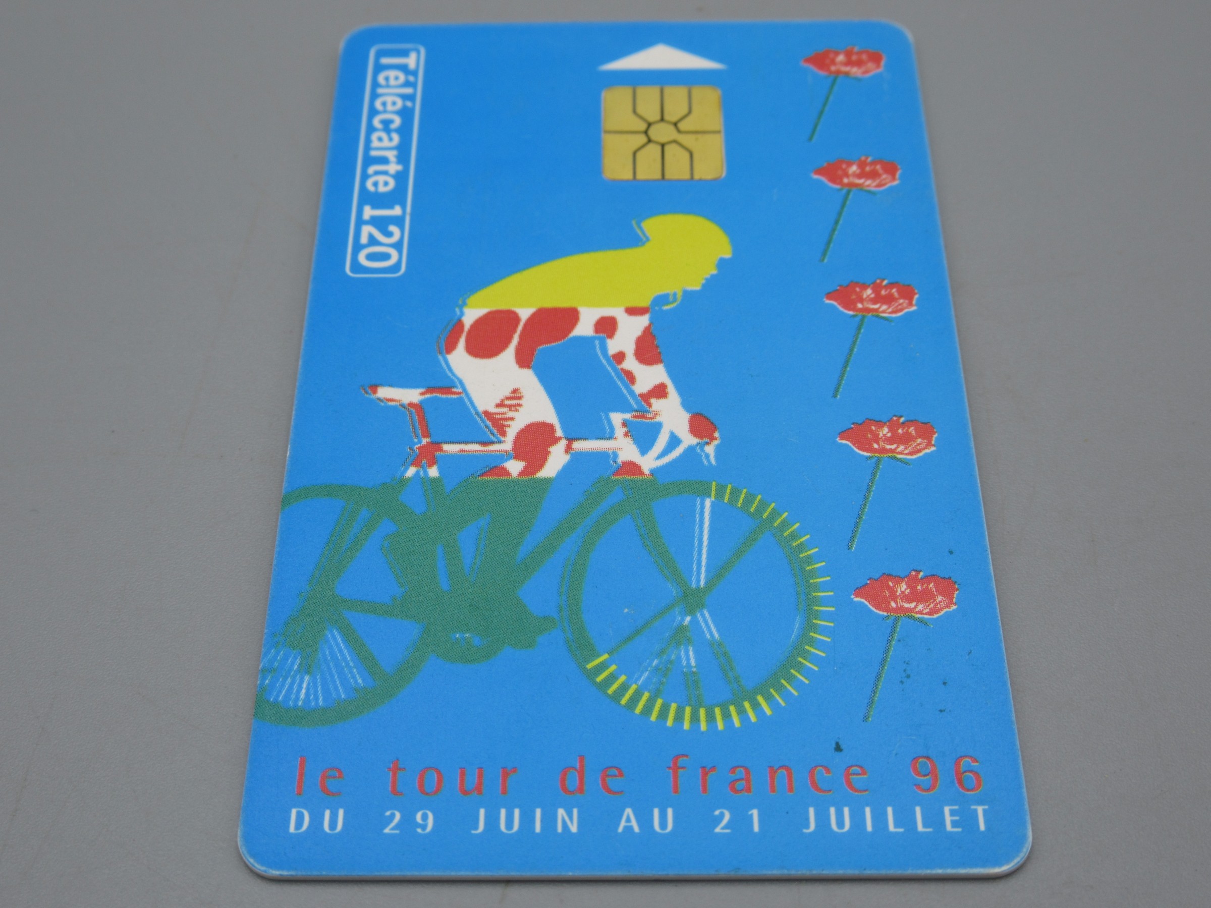 Télécarte 120 - Le tour de France 96