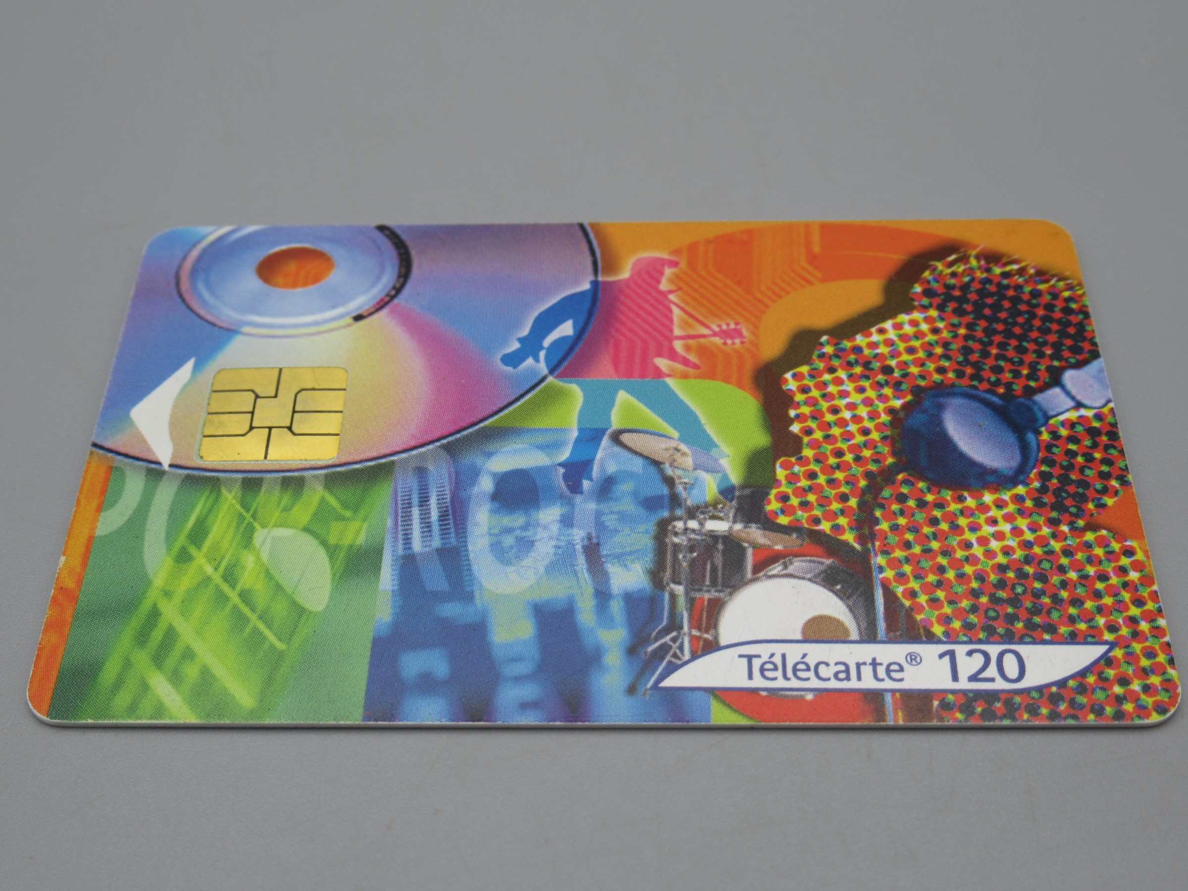 Télécarte 120 - Le XXe siècle - Carte n°11 La musique