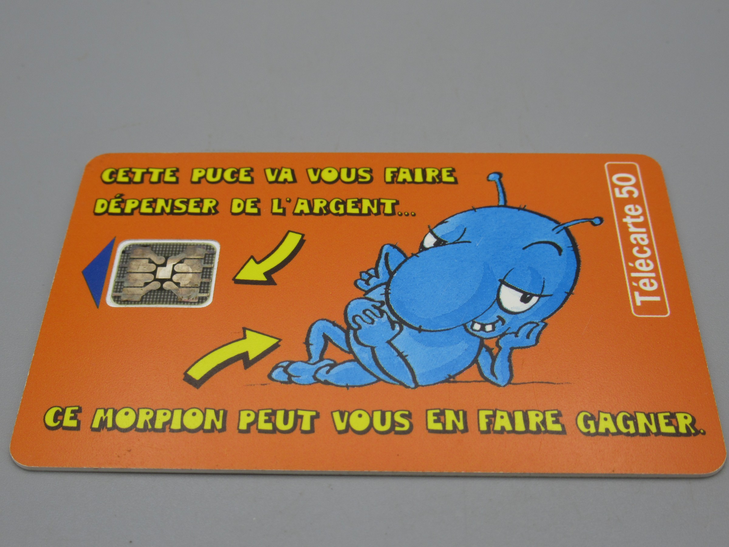 Télécarte 50 - Ce morpion peut vous en faire gagner