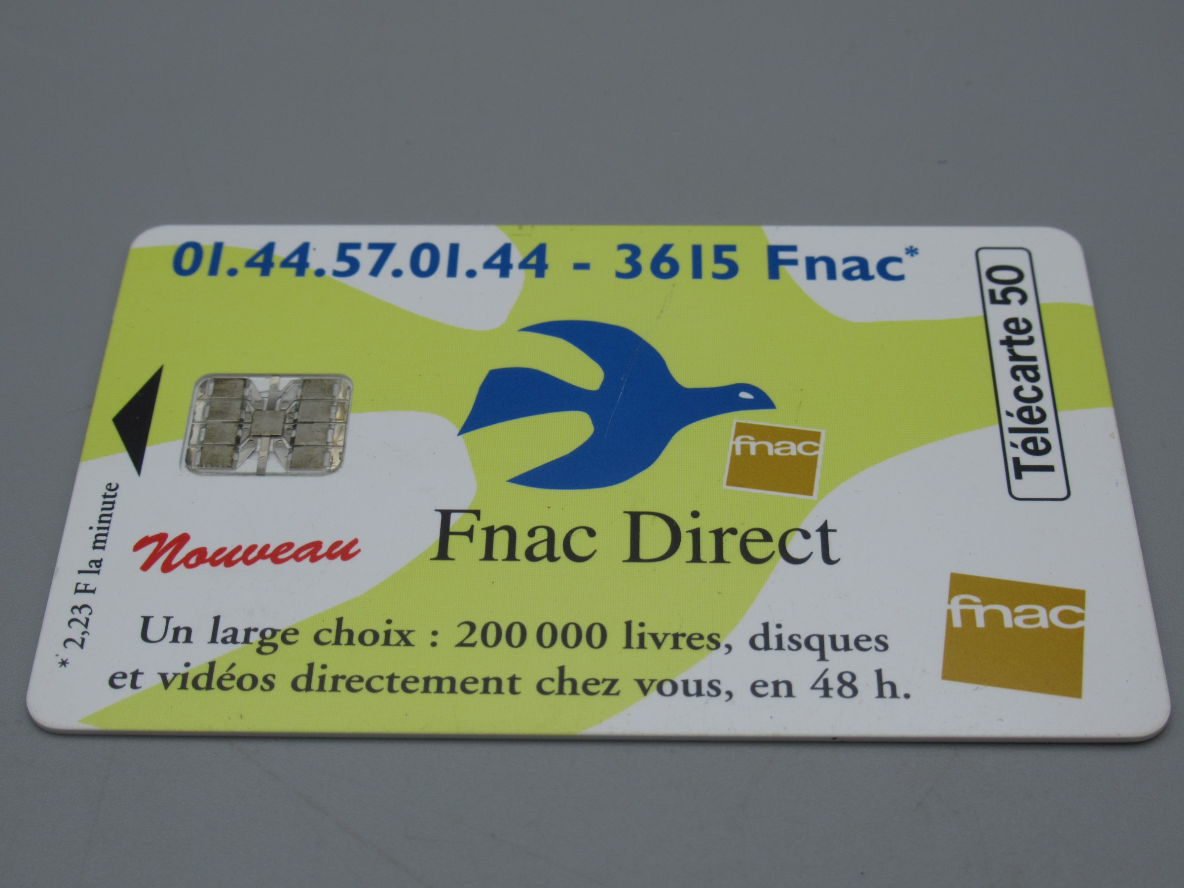 Télécarte 50 - Fnac Direct