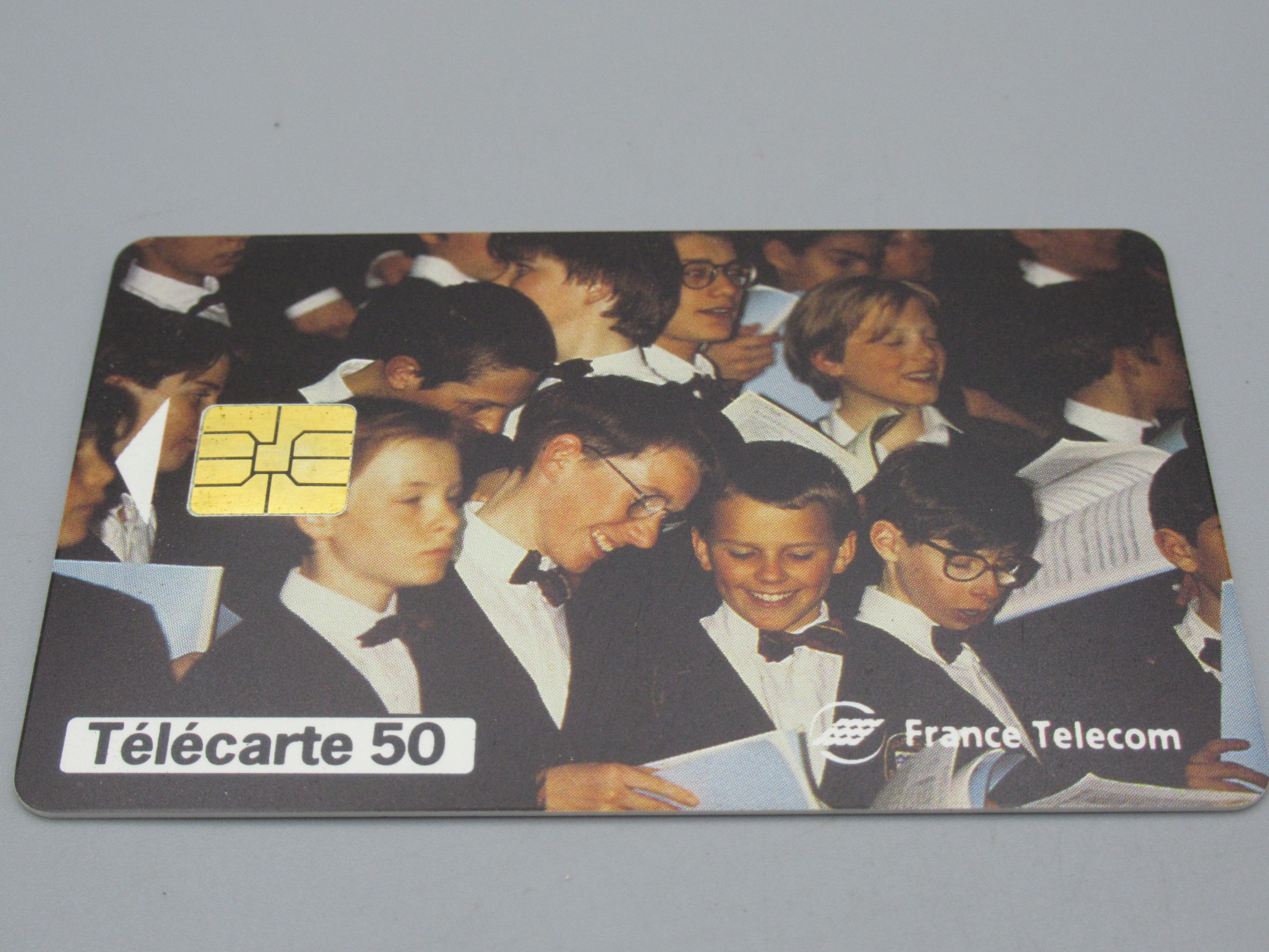 Télécarte 50 - Choeur d'enfants de l'Opéra de paris