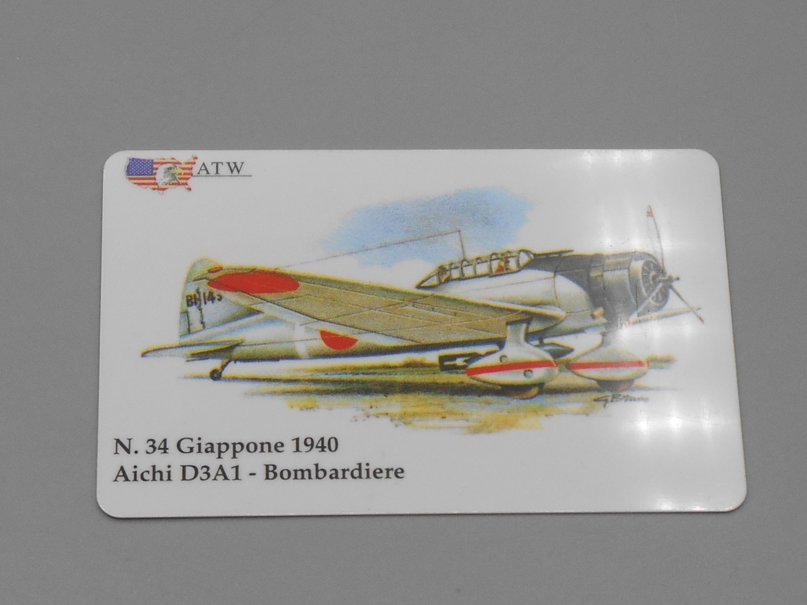 Télécarte Aviation N.34 Giappone 1940 Aichi - Bombardiere - ATW