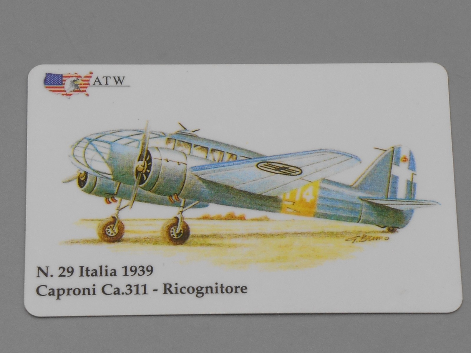 Télécarte Aviation N.29 Italia 1939 Caproni Ca.311 - ATW