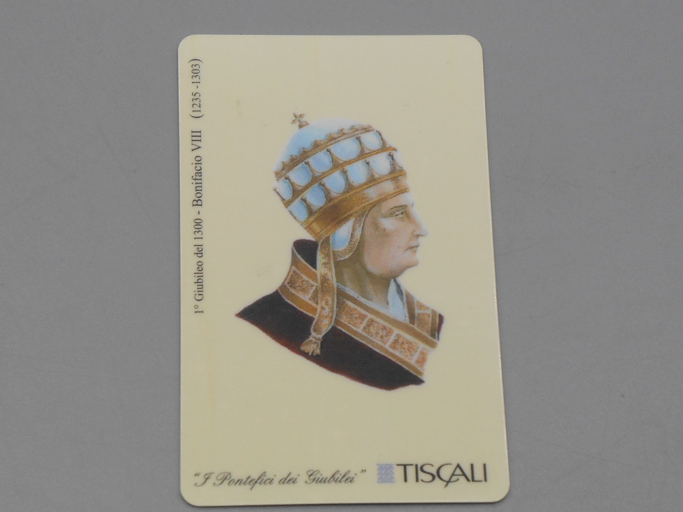 Télécarte 1° Giubileo - Bonifacio VIII - Tiscali (L. 10.000)