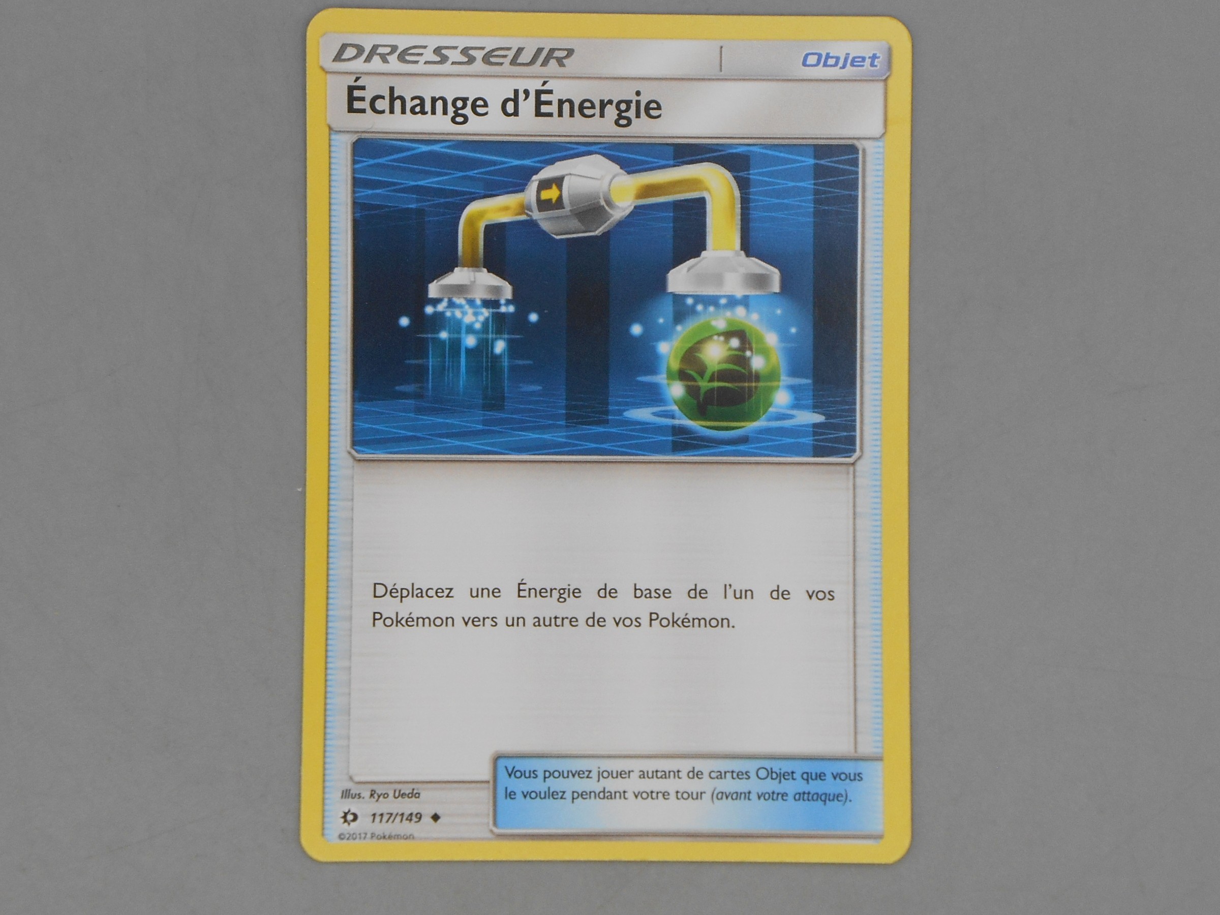 Pokemon Objet Echange d'Energie - 117/149 Los. 2017