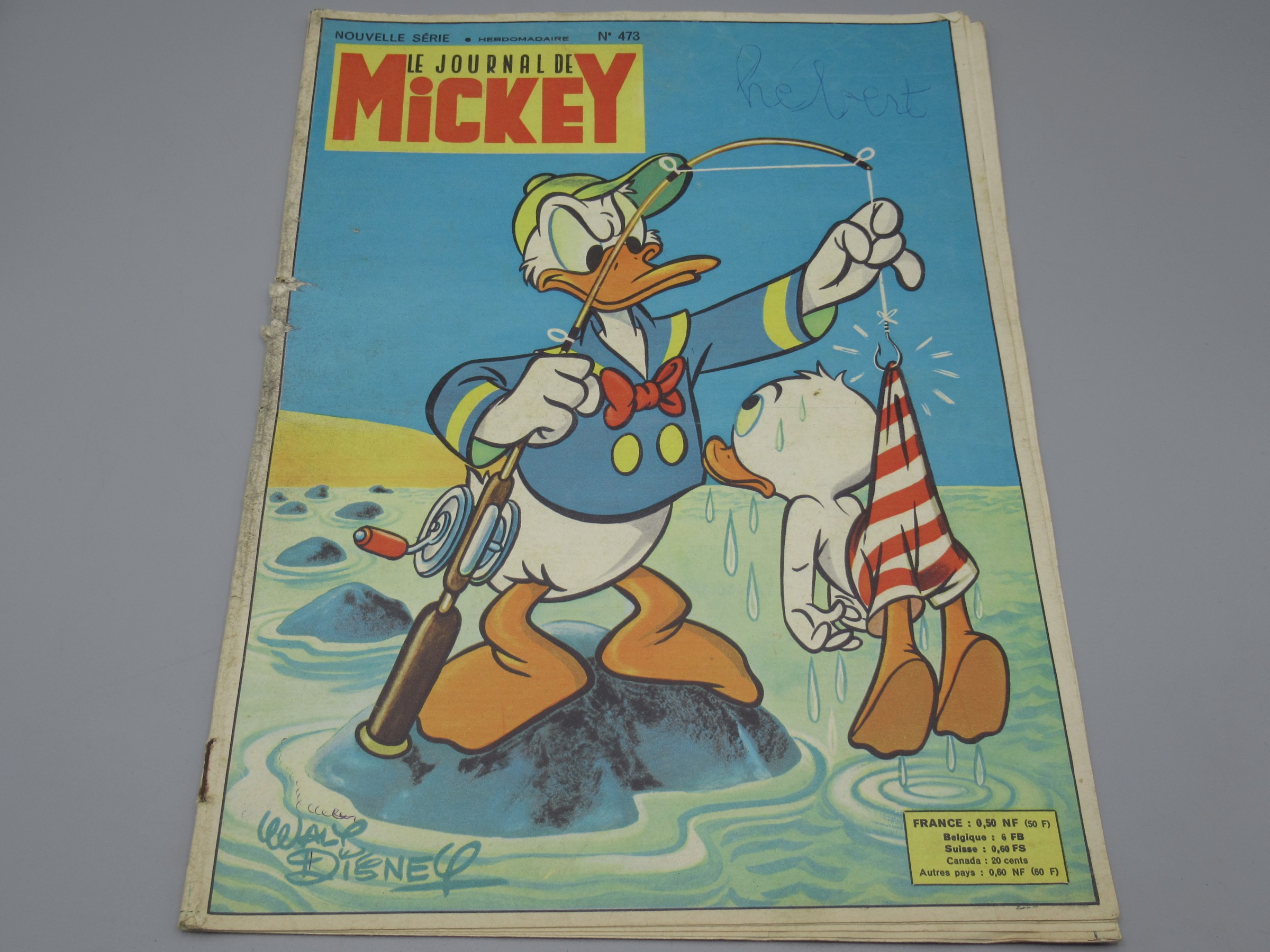 Le journal de Mickey n°473 - 18/06/1961