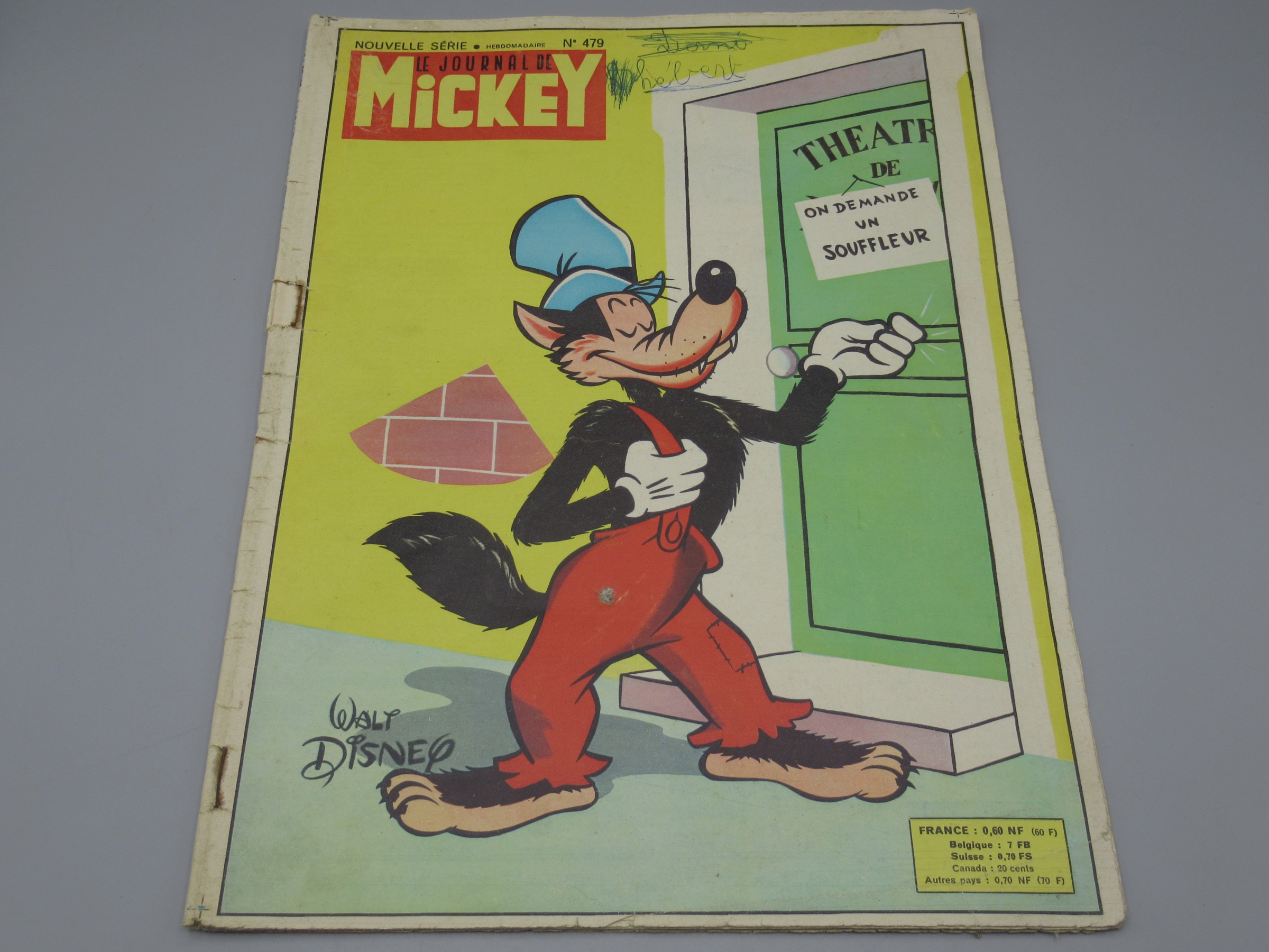 Le journal de Mickey n°479 - 30/07/1961