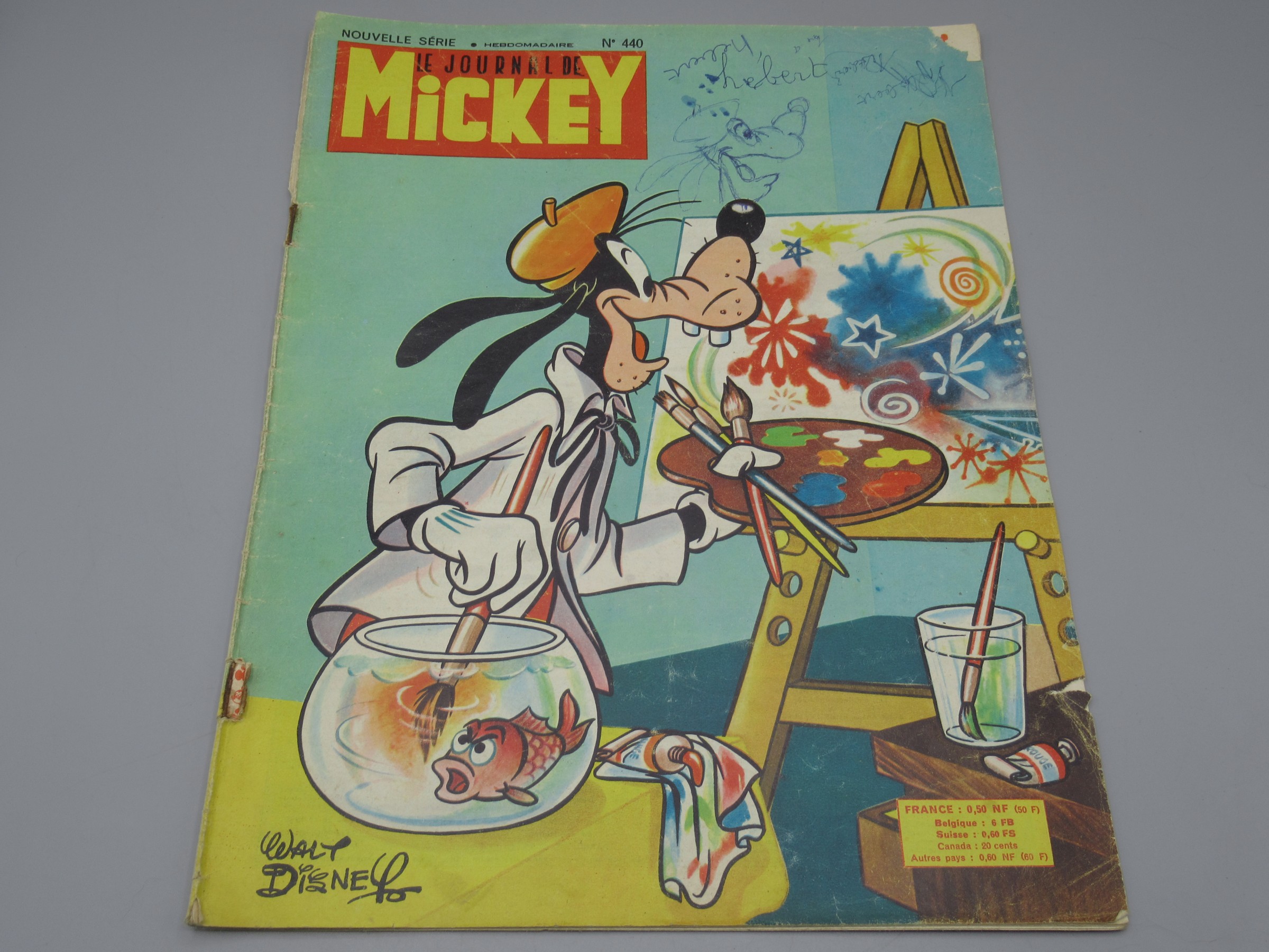 Le journal de Mickey n°440 - 30/10/1960