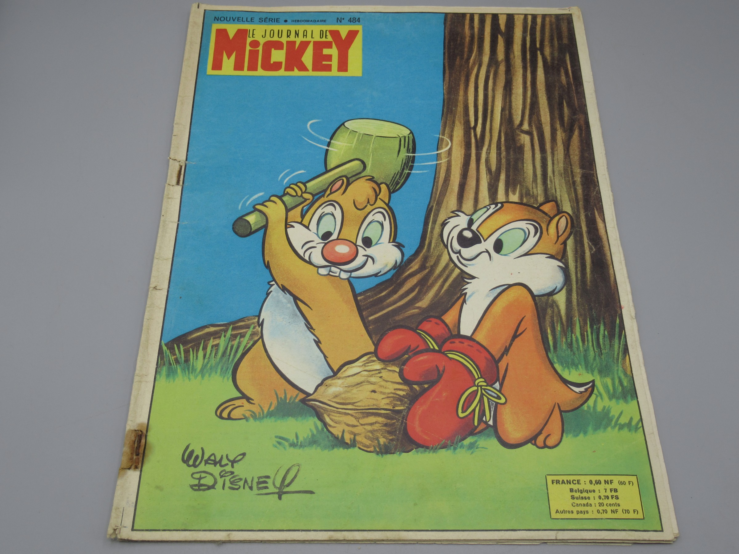 Le journal de Mickey n°484 - 03/09/1961