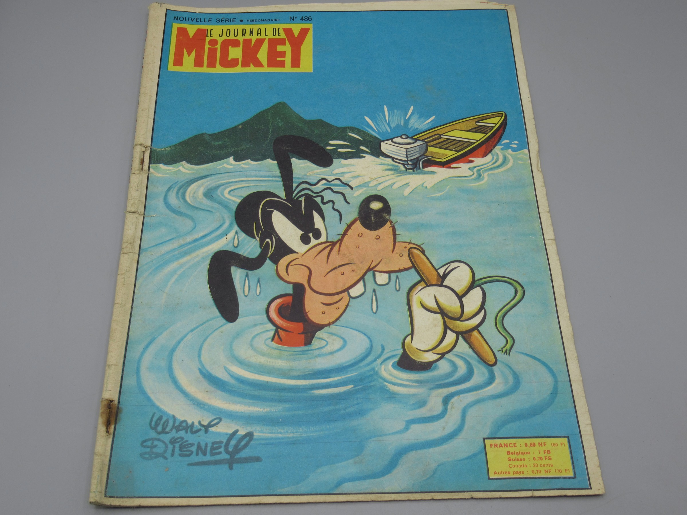 Le journal de Mickey n°486 - 17/09/1961